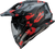 Z1R Range Helmet - Camo - Red - Medium