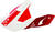 Answer AR1 V2 Bold Visor - Red/White