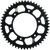 ProTaper Honda Rear Black Sprocket - 51 Teeth
