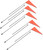 Safety Vehicle Emblem 6' Flag 2Pc White 5Pk