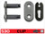 RKC Non Sealed Chain rkc530-CL