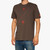 100% Astra Tee- Brown Heather- LG