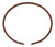 Vertex Piston 98-24 KTM 65 SX 65cc Replacement Ring - Single for Cast Replica and Cast Race Pistons