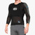 100% Tarka Long Sleeve Mesh Top- Black- 2XL