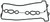 VEP Clutch Cover Gasket vep617197