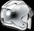 Arai  Ram-X Helmet - Aluminum Silver - Medium