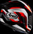 Arai  Contour-X Helmet - Snake - Red - Large