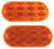 Optronics Reflector Oblong Amber/Pair RE-12AK