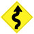Voss Signs Yellow .050 Plastic Reflective Sign 12" 501WTA