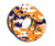 Factory Effex Grip Donuts Motogrip Donuts - KTM (Blue/Orange) 22-67500