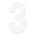 Factory Effex Fx 2015 Numbers Pro 8" White 3 26696