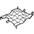 EMGO Cargo Net 15X30 Black 78-60510
