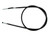 Motion Pro Cable Black Vinyl Rear Hand Brake 02-0583