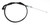 Motion Pro Cable Black Vinyl Throttle 02-0497