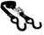 Sport-Parts Inc. Tie Down Straps 1" X 66" 2000 Lb. Black 12-140