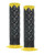 Diamond Spider Slt Yellow W/Black Diamonds 7/8" Grips SLT-Y/B