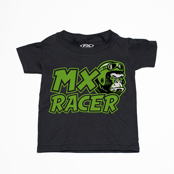 Factory Effex Kawasaki Mx Racer Toddler T-Shirt / Black (3T) 23-83122