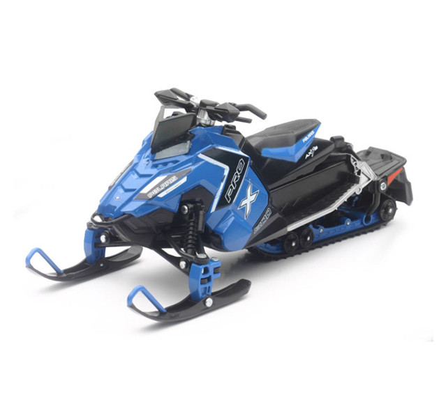 New Ray Toys Newray 1/16 Polaris Switchbackpro-X 800 Snowmobile (Blue) 57783B