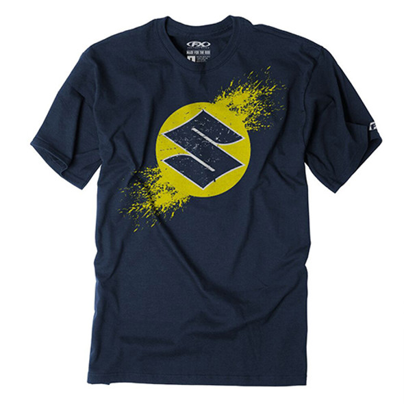 Factory Effex Suzuki Oversprayyouth T-Shirt / Navy S 23-83400