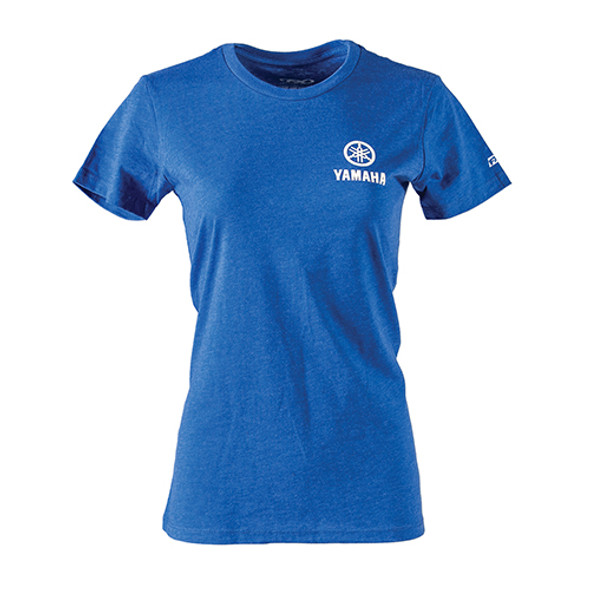 Factory Effex Yamaha Icon Women's T-Shirt / Royal Blue(L) 24-87214