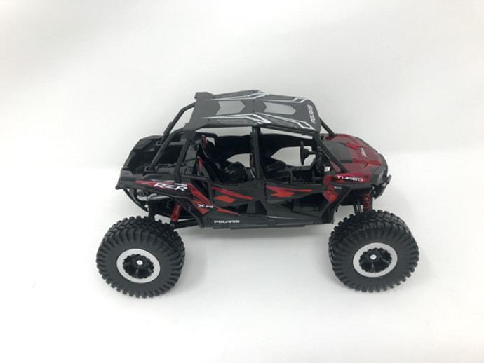 New Ray Toys 1/18 Polaris Razor Xp 4 Turbo Rock Crawler (Titanium Metallic) 57976B