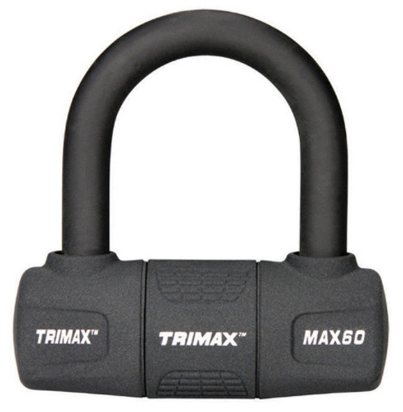 Trimax Multi-Purpose Disc/Cablelock/U-Lock - Black MAX60BK