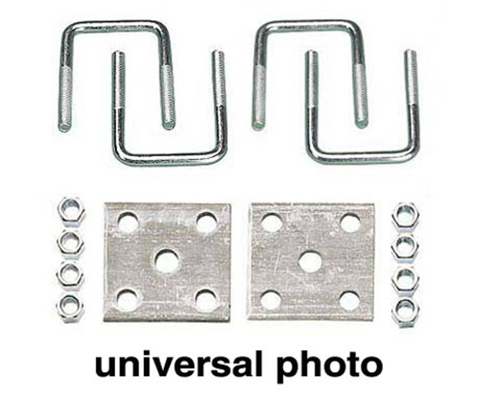 C.E. Smith Axle Tie Plate Kit 1-1/2 Sq 23102