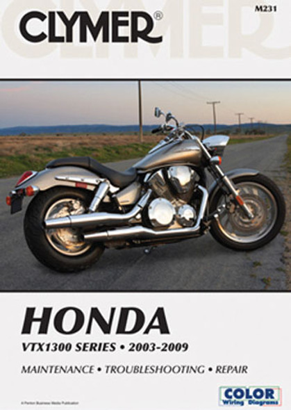 Clymer Manuals Clymer Service Manual Honda Vtx1300 Series M231