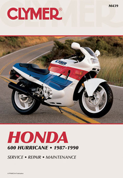 Clymer Manual Honda Cbr600F Hurricane 1987-1990 M439