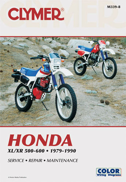 Clymer Manual Honda Xl/Xr500-650 Series M3398