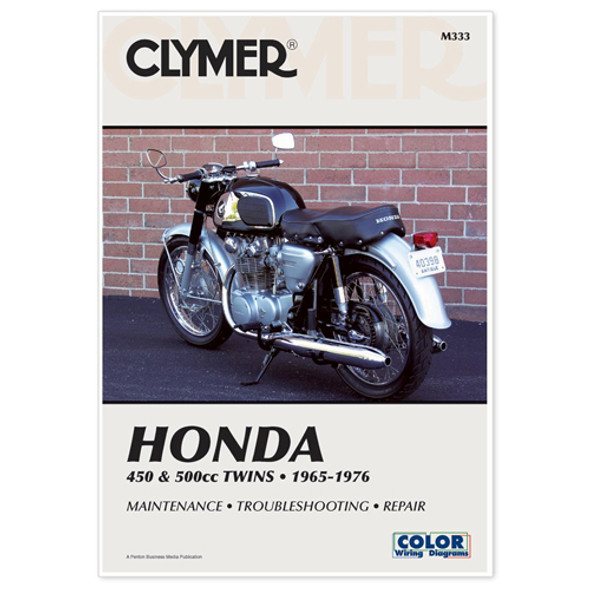 Clymer Manuals Hon 450 & 500Cc Twins 65-76 CM333