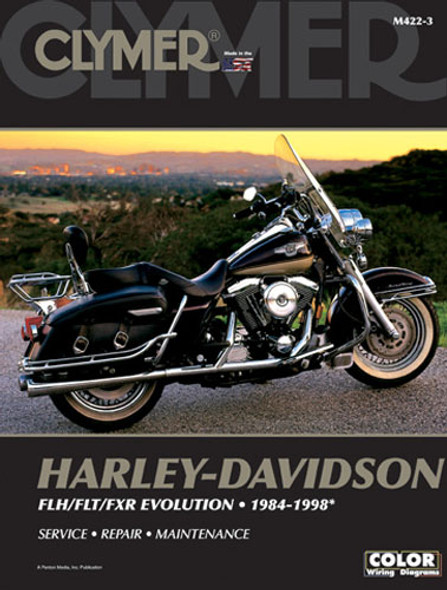 Clymer Manual H-D Flh/Flt/Fxr Evolutn 84-98 M4223