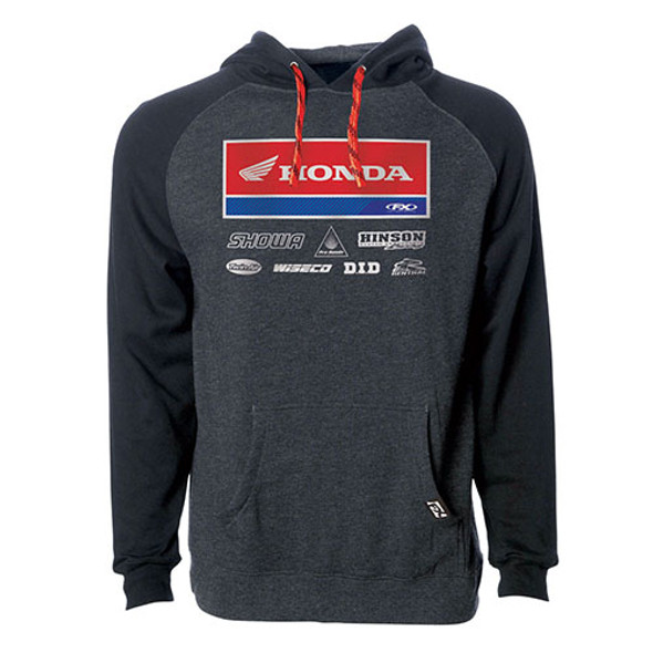 Factory Effex 2021 Honda Racewear Pullover / Charcoal-Black XL 24-88326