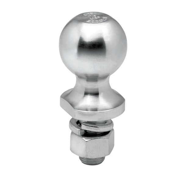 Cequent Tow Ready Hitch Ball Packaged Stainless 1-7/8" X 1" X 2-1/8" 63851