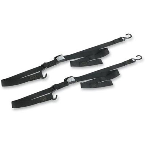 Ancra Big Bike Cam Buckle Straps Integra Black 49494-212