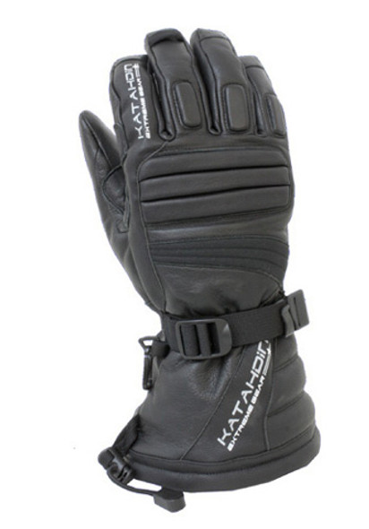 Katahdin Gear Torque Leather Snowmobile Glove Black-LG 84183204
