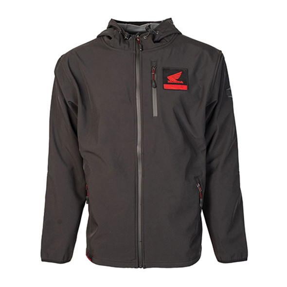 Factory Effex Honda Tech Soft-Shell Men's Jacket / Black (L) 22-85314