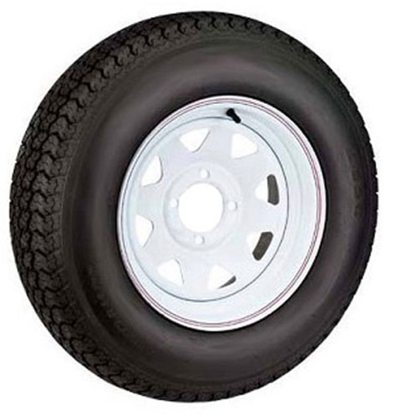 American Tire 530 X 12 (B) Tire And Wheel Imported 4 Hole Painted 30700