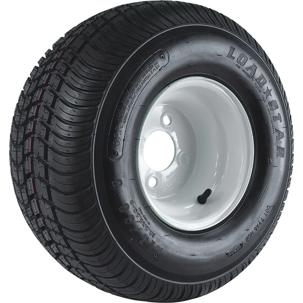 American Tire 215/60-8 Tire & Wheel (C) 4 Hole Galvanized 3H300
