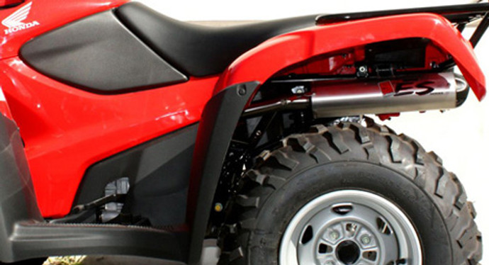 Big Gun Exhaust - Eco Series - Utilityexhaust Honda Slip On 07-1422