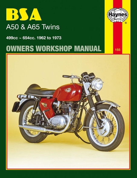 Haynes Manuals Bsa A50 & A65 Twins, '61-'73 Haynes Manual M155