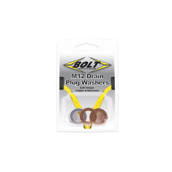 Bolt Motorcycle Hardware, Inc Alm/Cpr Crush Wshr 12X20 10/Pk Dpwm12.20-10