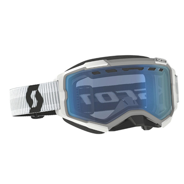 Scott Scott Fury Snowx Goggle Wht - Blue Lens 278605-0002107