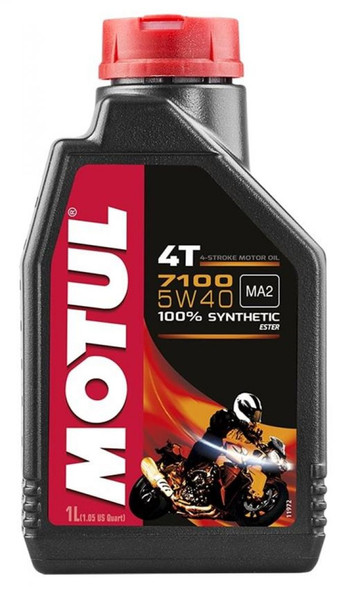 Motul Lubricants Motul - 7100 5W40 4T, 1 Liter 104086