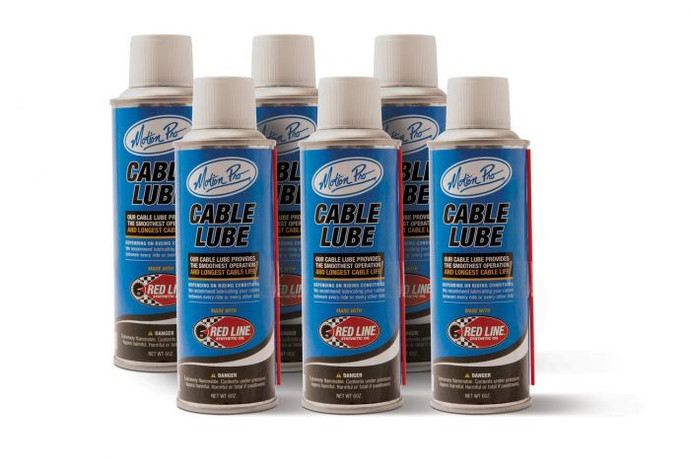 Motion Pro Case Of 6/Cable Lube 6 Ounce 15-0001