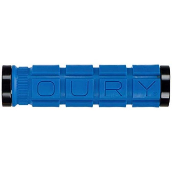 Oury Dual-Clamp Lock-On Oury - Blue Odloog40