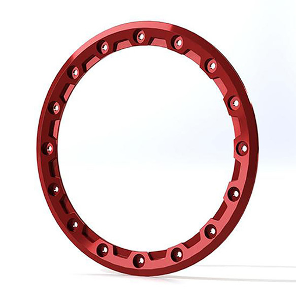 Bullite Wheels & Accessories Bullite Beadlock Ring 15" Red Sq1501606-Red