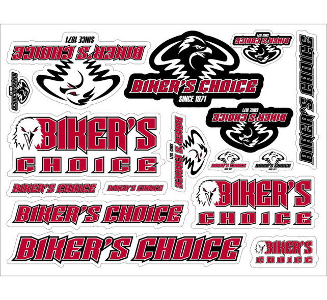 Biker's Choice Logo Decals 699763