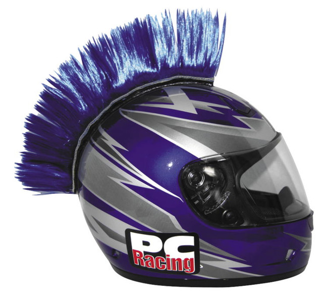 PC Racing Helmet Mohawk Blue PCHMBLUE