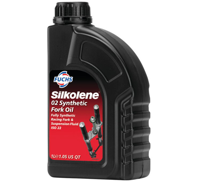 Silkolene Synthetic Racing Fork Oil Black 1 liter 601449246